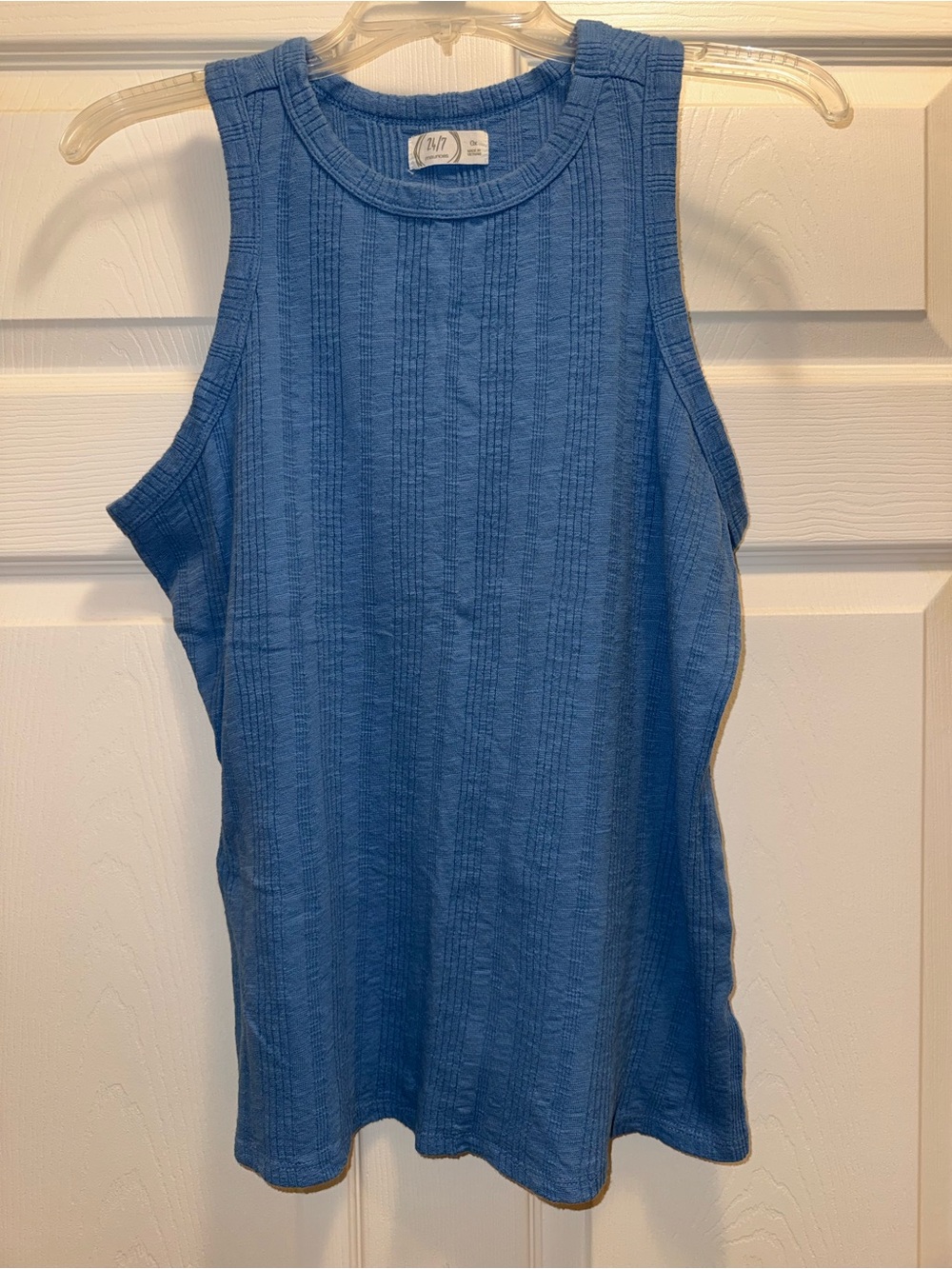 Maurices Textured Cobalt Blue Tank Top
